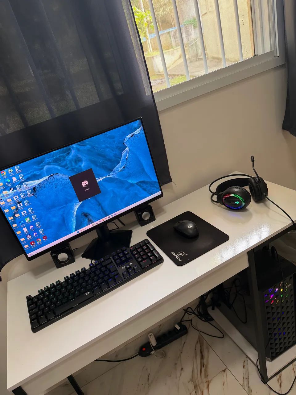 Pc Gamer Completo + Mesa Nova + Cadeira Ergonomica - Foto 2