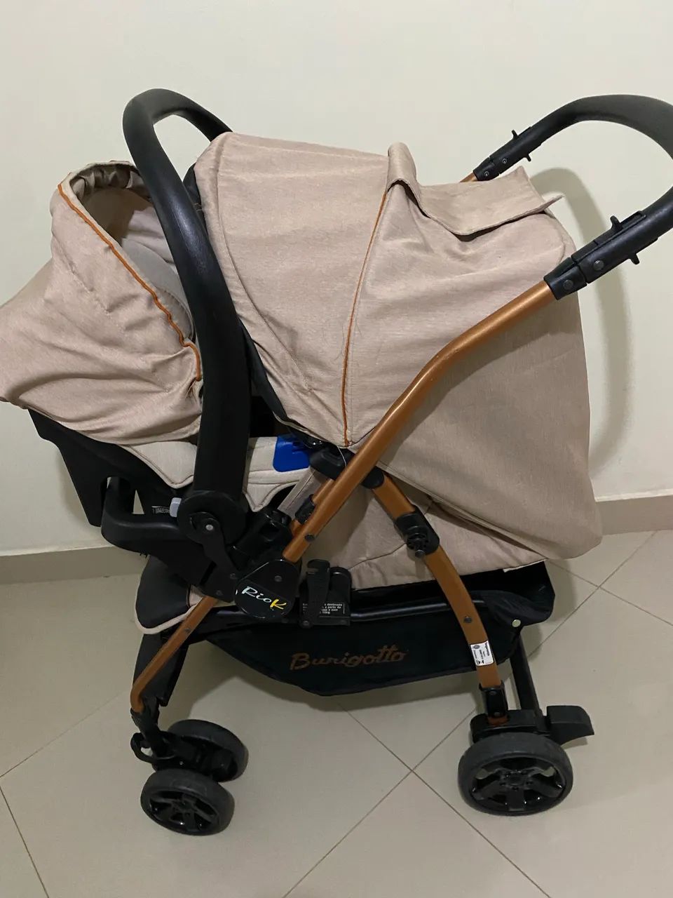Carrinho de bebê + bebê conforto  - Foto 4