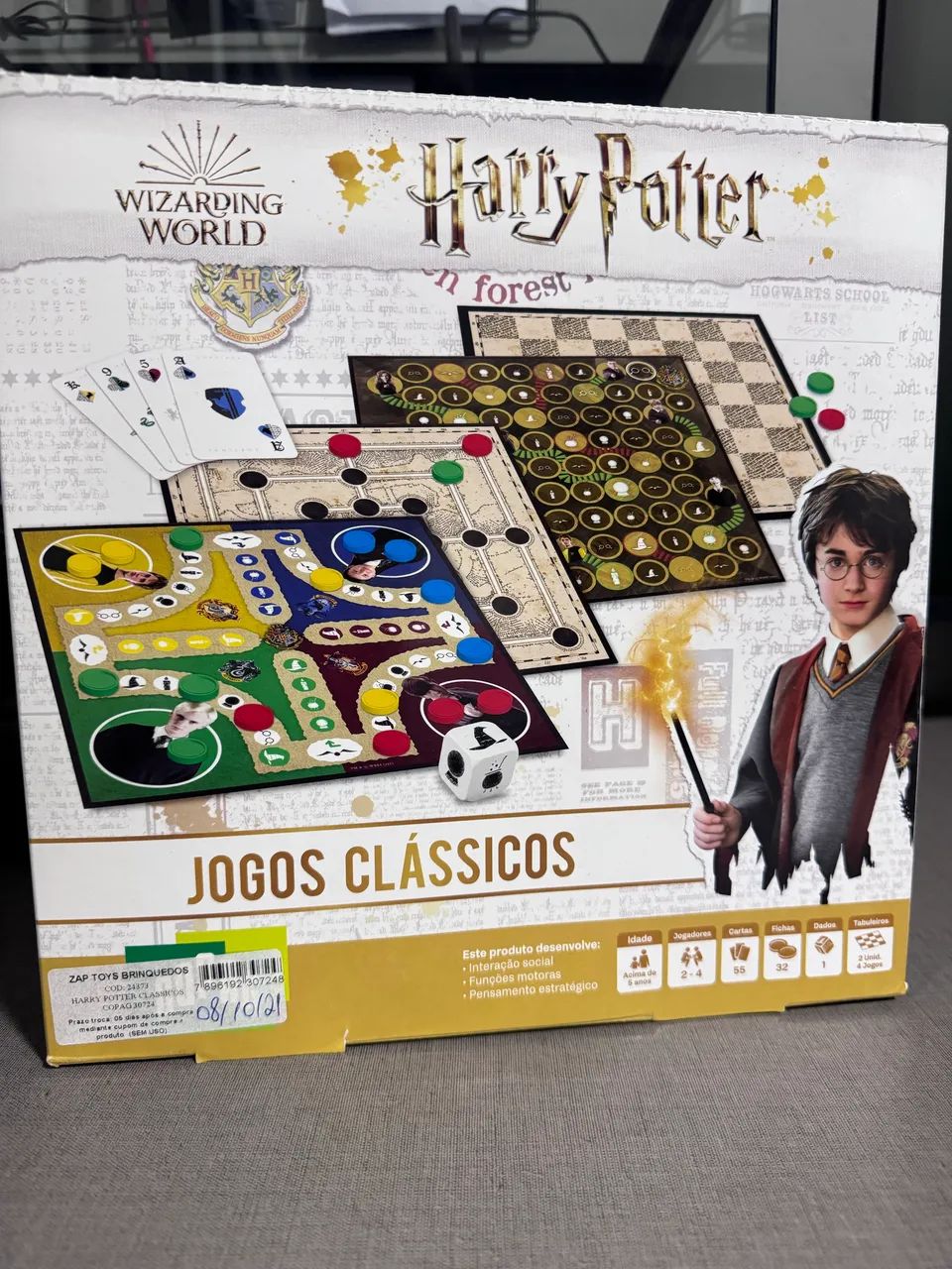 Jogos de tabuleiro Harry Poter