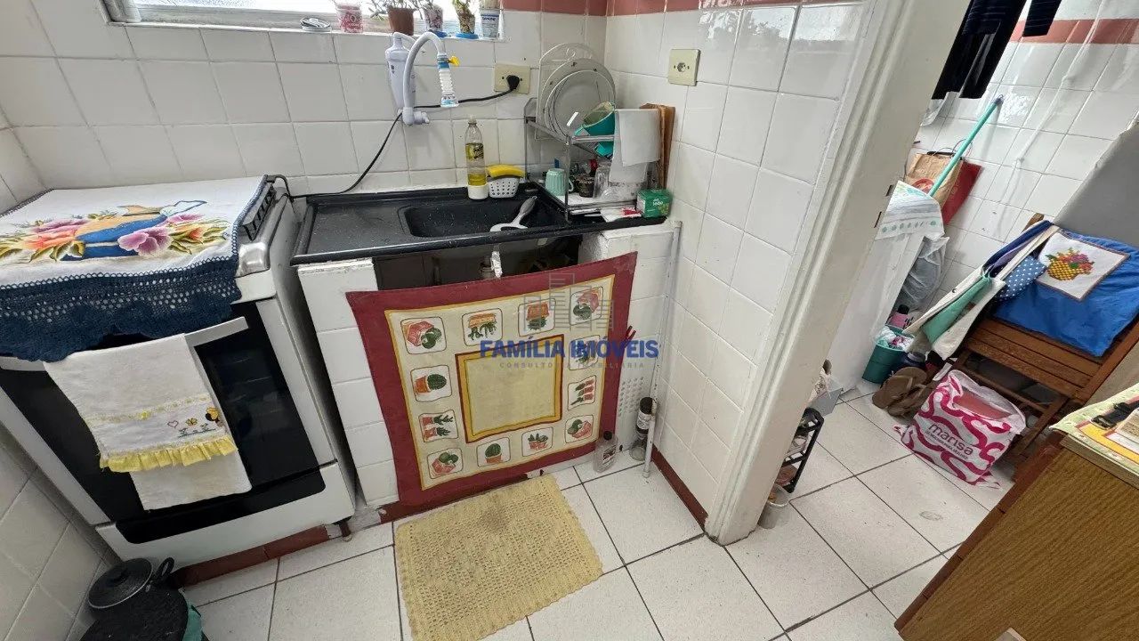 Apartamento à venda Kitnet sala living com vaga José menino Santos - Foto 16