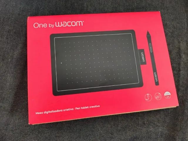 Mesa Digitalizadora One by Wacom CTL472 - Estado de Nova - Foto 2