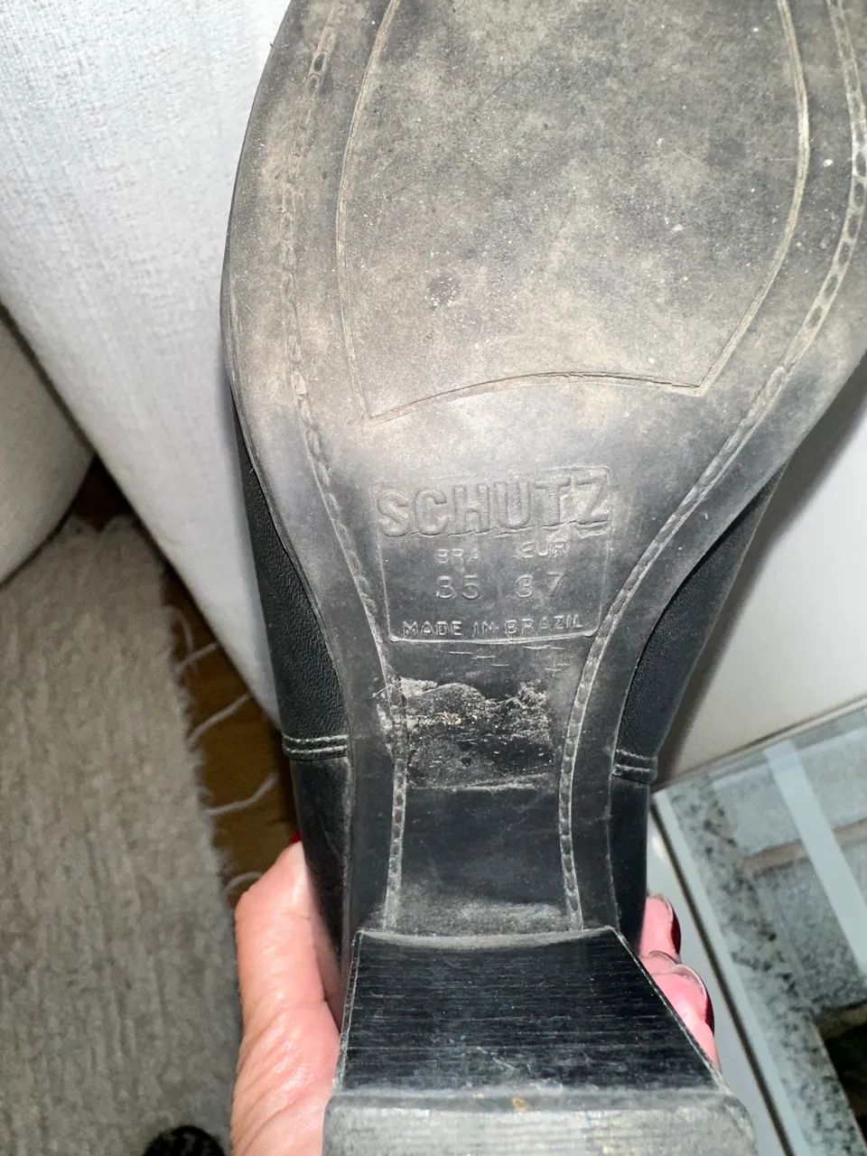 Bota de couro Schutz - Foto 3