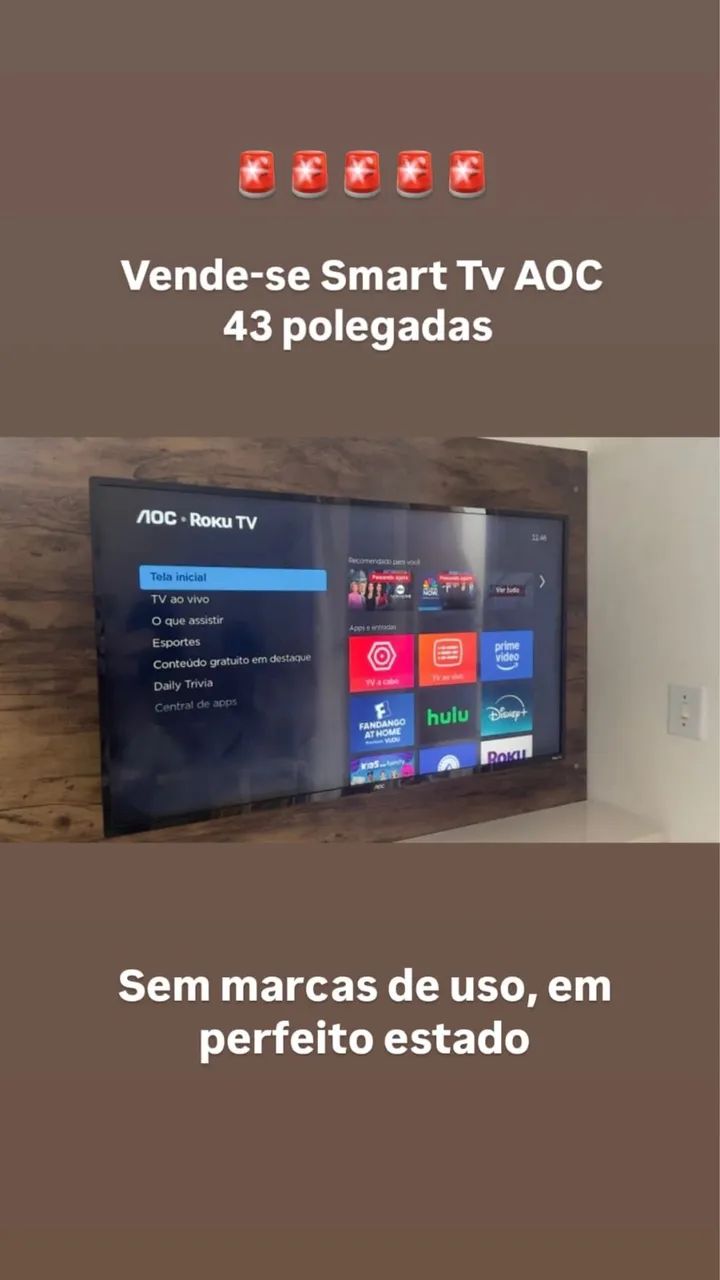 Smart TV 43 AOC 