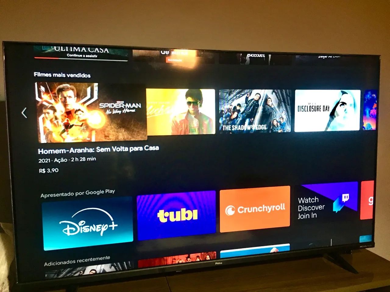 Tv Android 43 polegadas Philco  - Foto 4