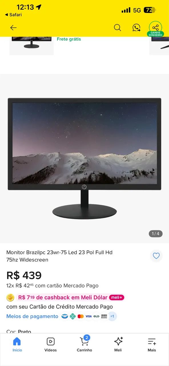 Monitor brazil pc  - Foto 2