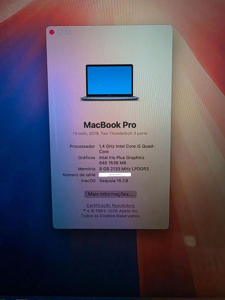 Macbook Pro 2019 Touchbar Core i5  - Foto 4