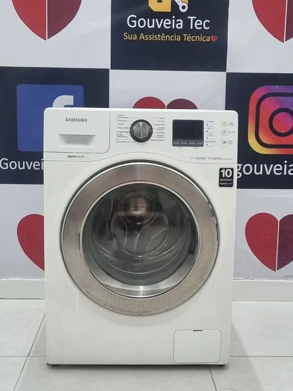 Lava e seca Samsung 10,1kg  - Foto 4