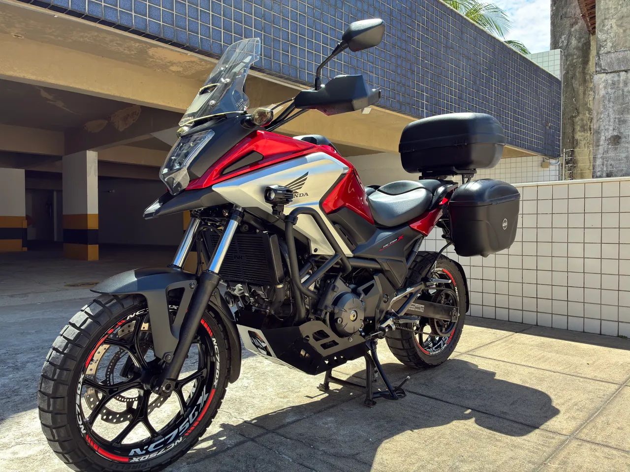 NC 750X ABS 2017/2018 C/ ACESSÓRIOS