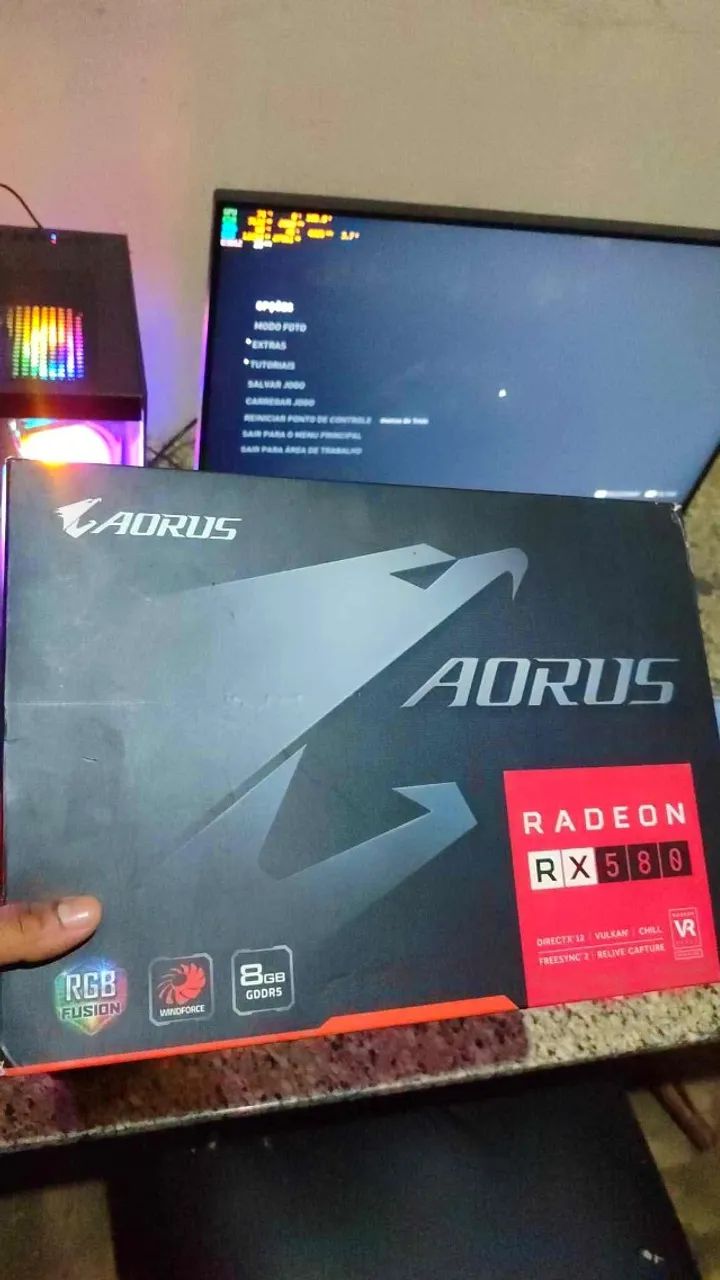 RX580 8gb aorus oc