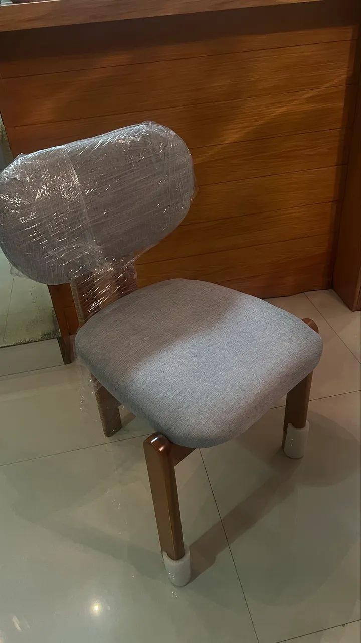 kit 2 cadeiras Turim - madeira maciça - Foto 2