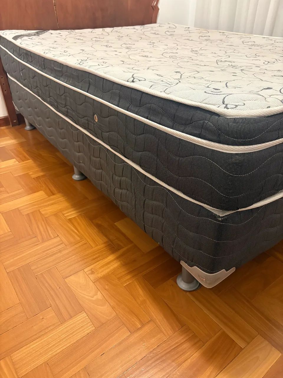 Colchão e Box Ortobom - Casal