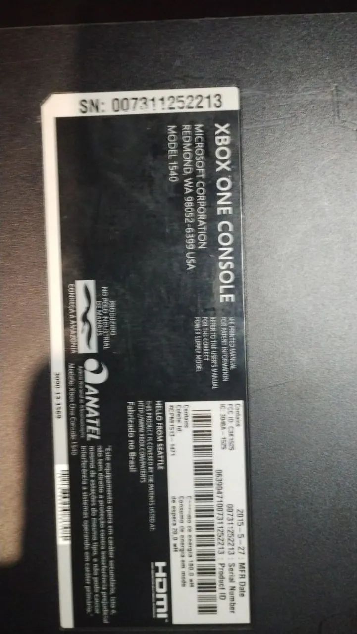 Xbox one FAT 