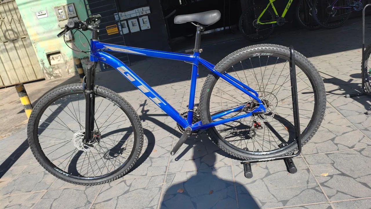 BICICLETA GTI AZUL ARO 29 ? NOVA! - Foto 4