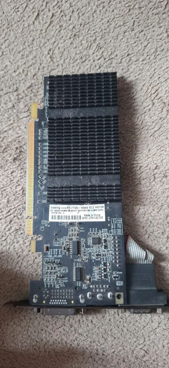 Placa Vídeo GF 7200GS - Foto 3