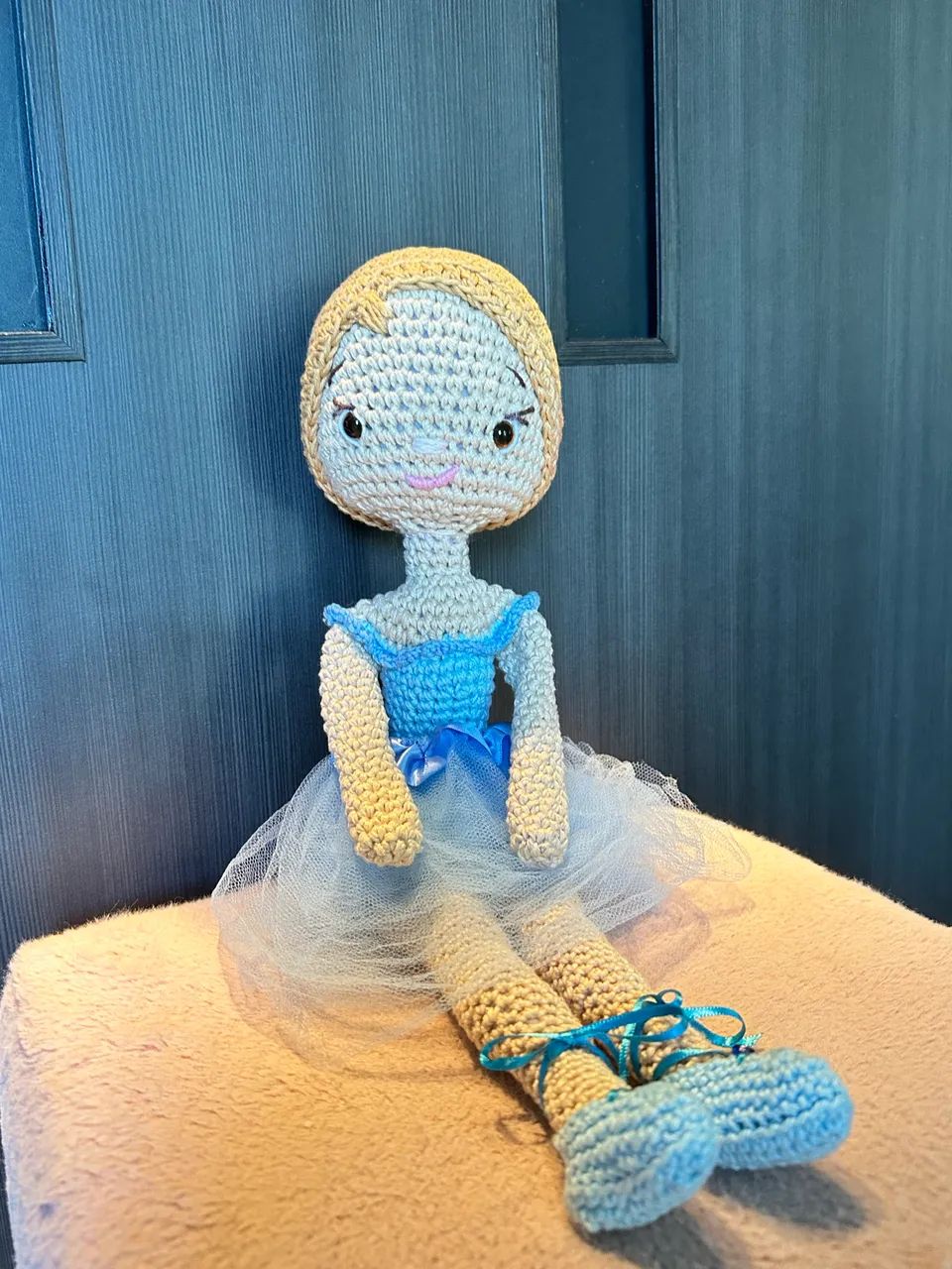 Boneca Bailarina Amigurumi - Foto 3