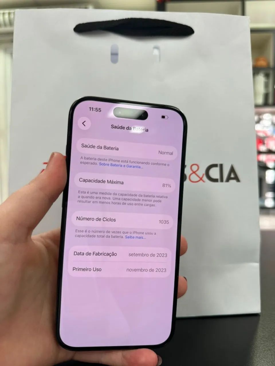 IPHONE 15 PRO 128GB - Foto 4
