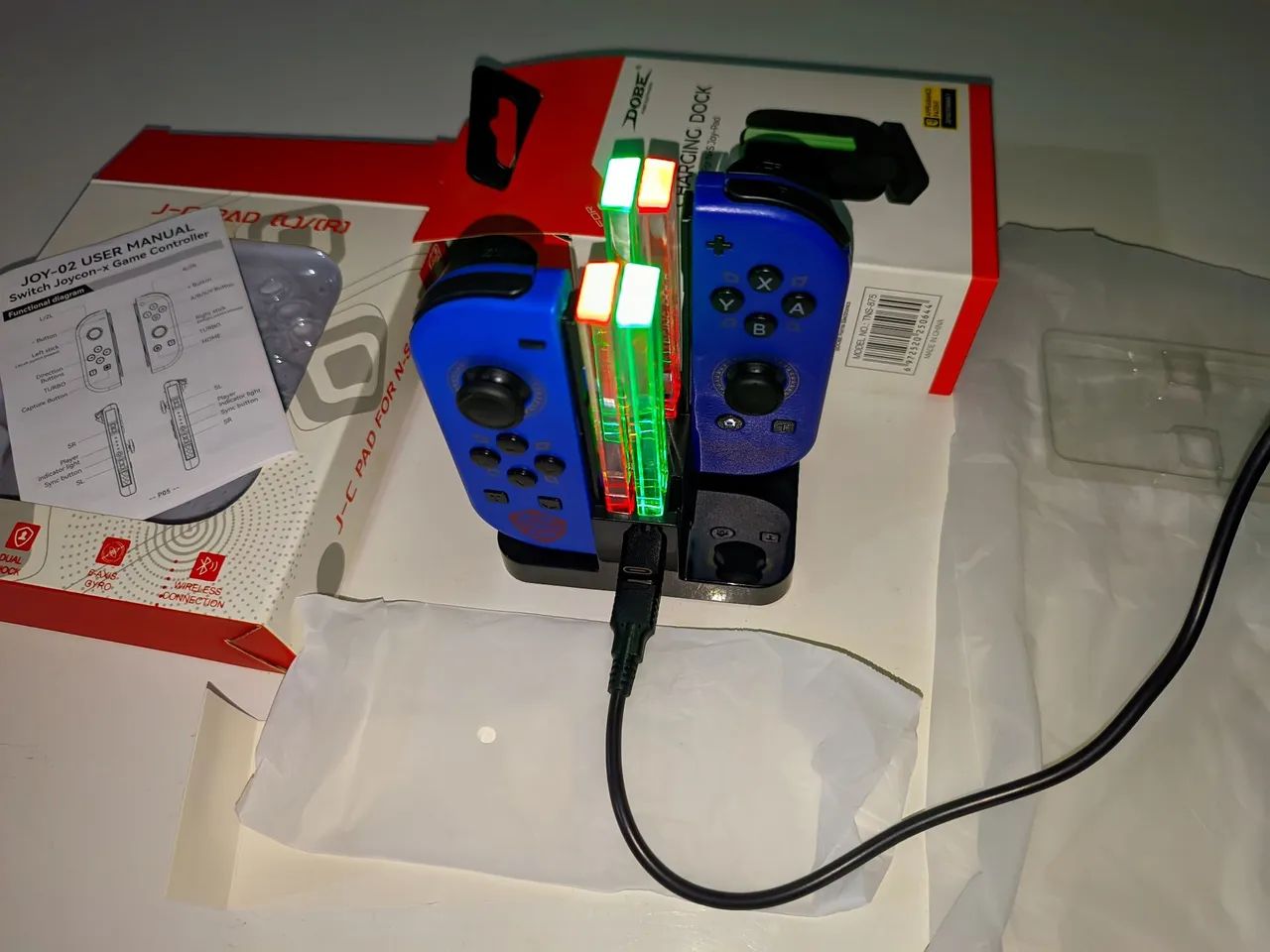 Joycon + Dock carregamento - Foto 2
