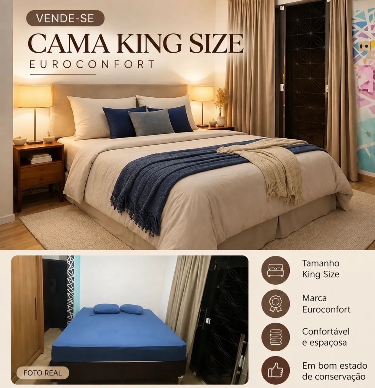 CAMA KING SIZE 
