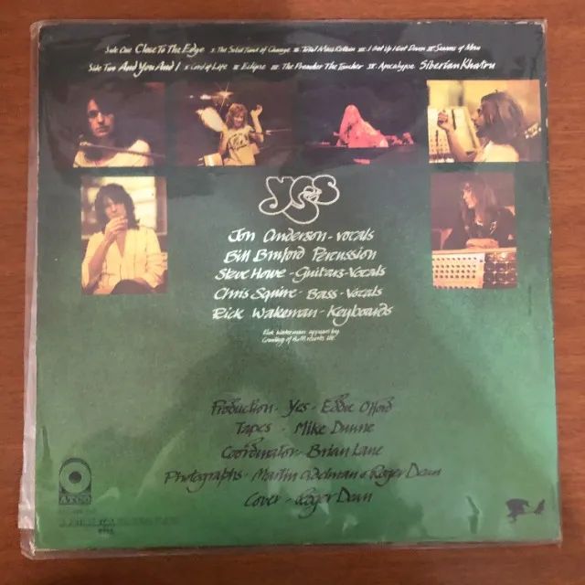 Disco de vinil da banda Yes. - Foto 3