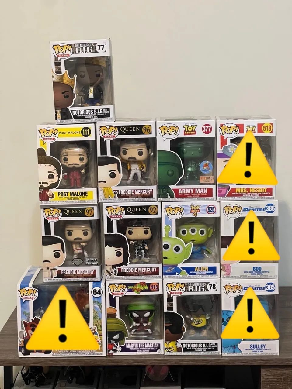 Funko Pop Queen Freddie Mercury Rocks - Vários Modelos 