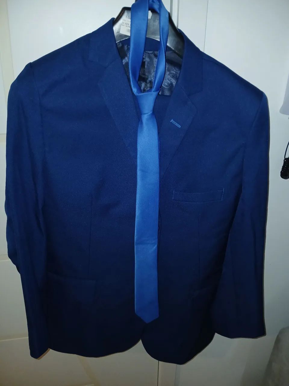 Terno Slim Microfibra - Azul Royal - Foto 5