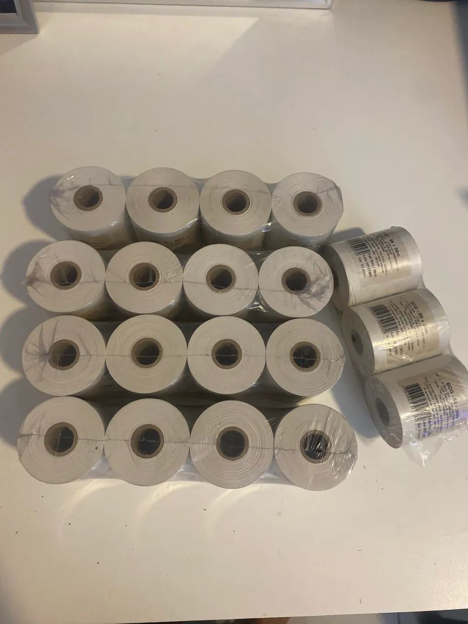 Rolo/ bobina de papel pra ECG Daru termossensivel 