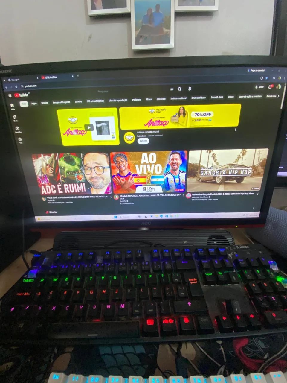 Monitor AOC (Maior e com melhor acabamento) - Foto 2