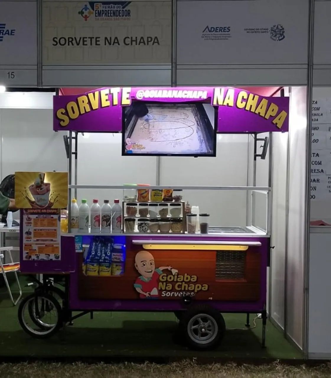 Sorvete na Chapa - Carrinho + Assessoria  - Foto 4