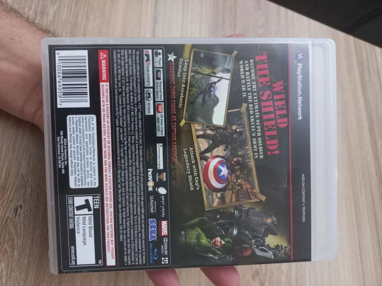 Capitão América ps3