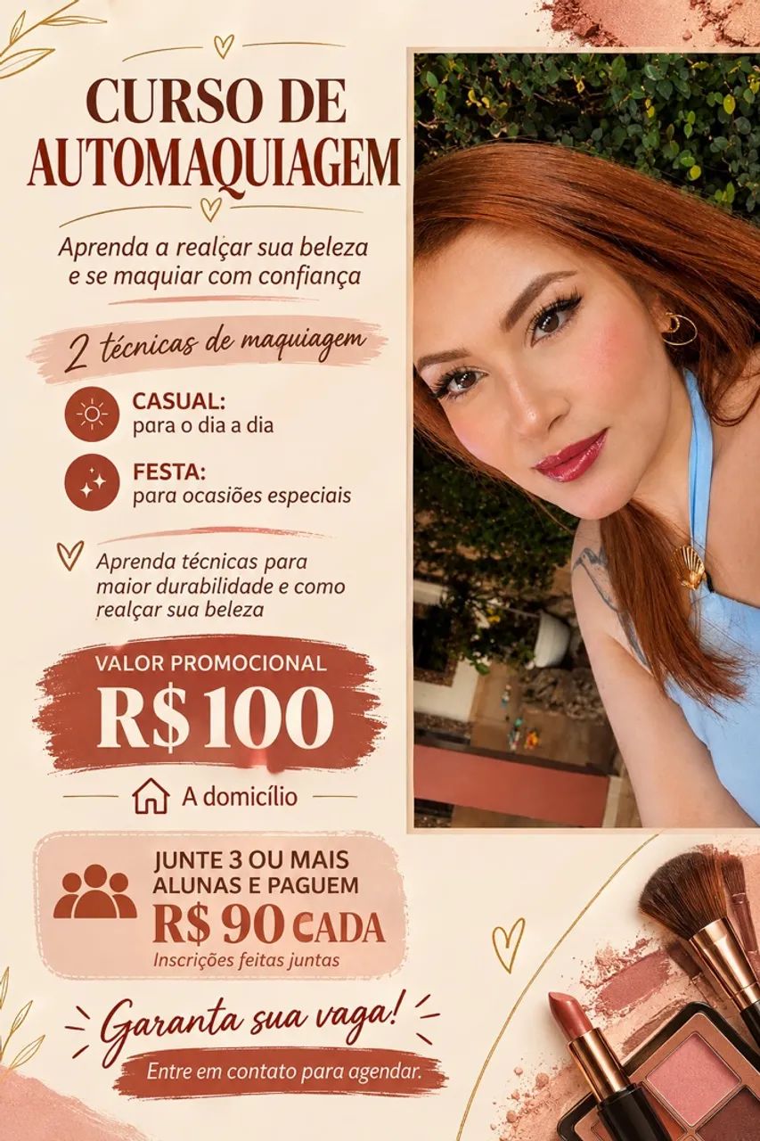Curso de Auto maquiagem