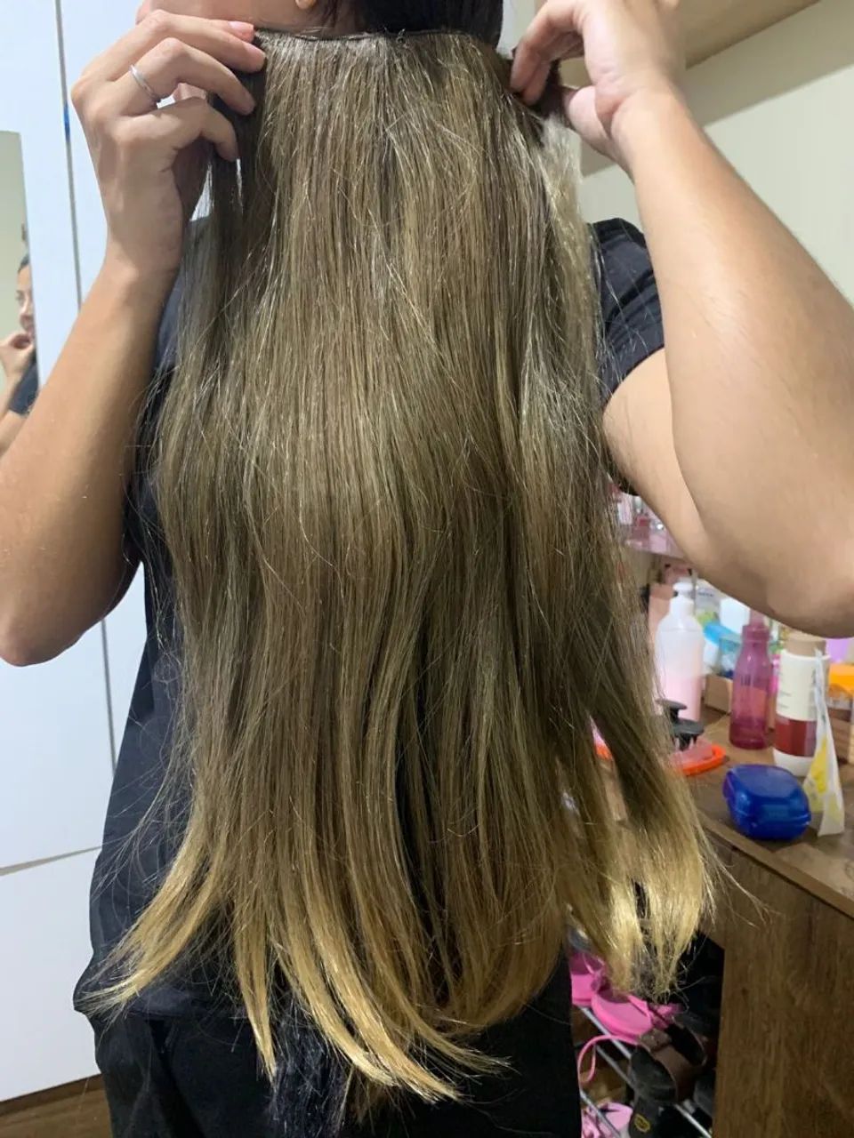 Cabelo sintético bem natural  - Foto 2
