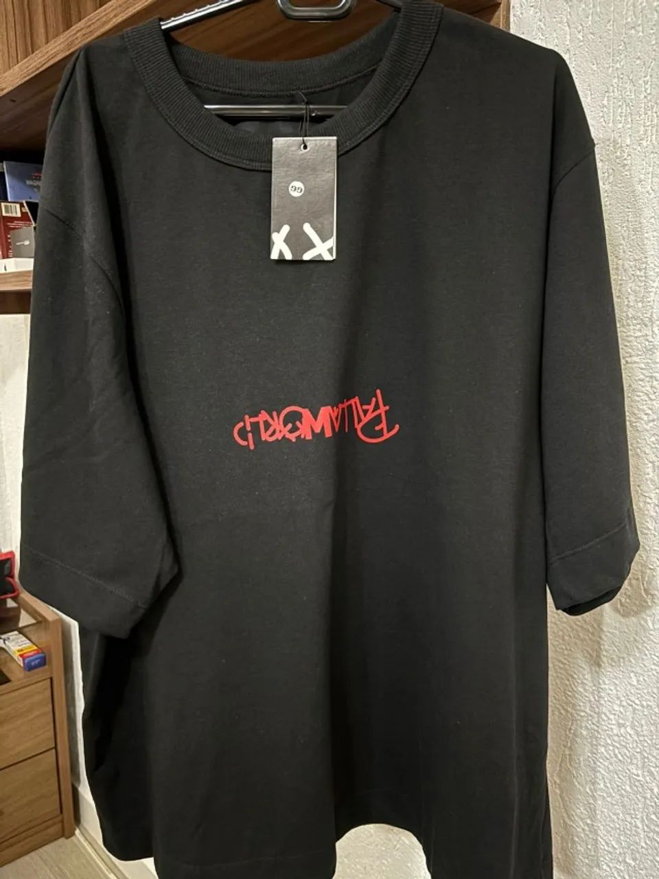 CAMISETA PALLA WORLD OVERSIZED PRETA - Foto 2