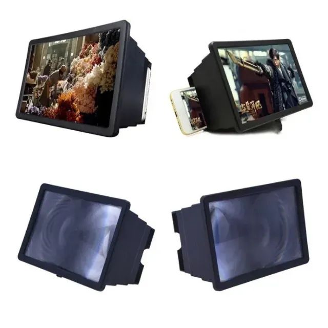 Amplificador De Imagem Tela Do Celular Lupa 3D 8 Polegadas - Foto 2