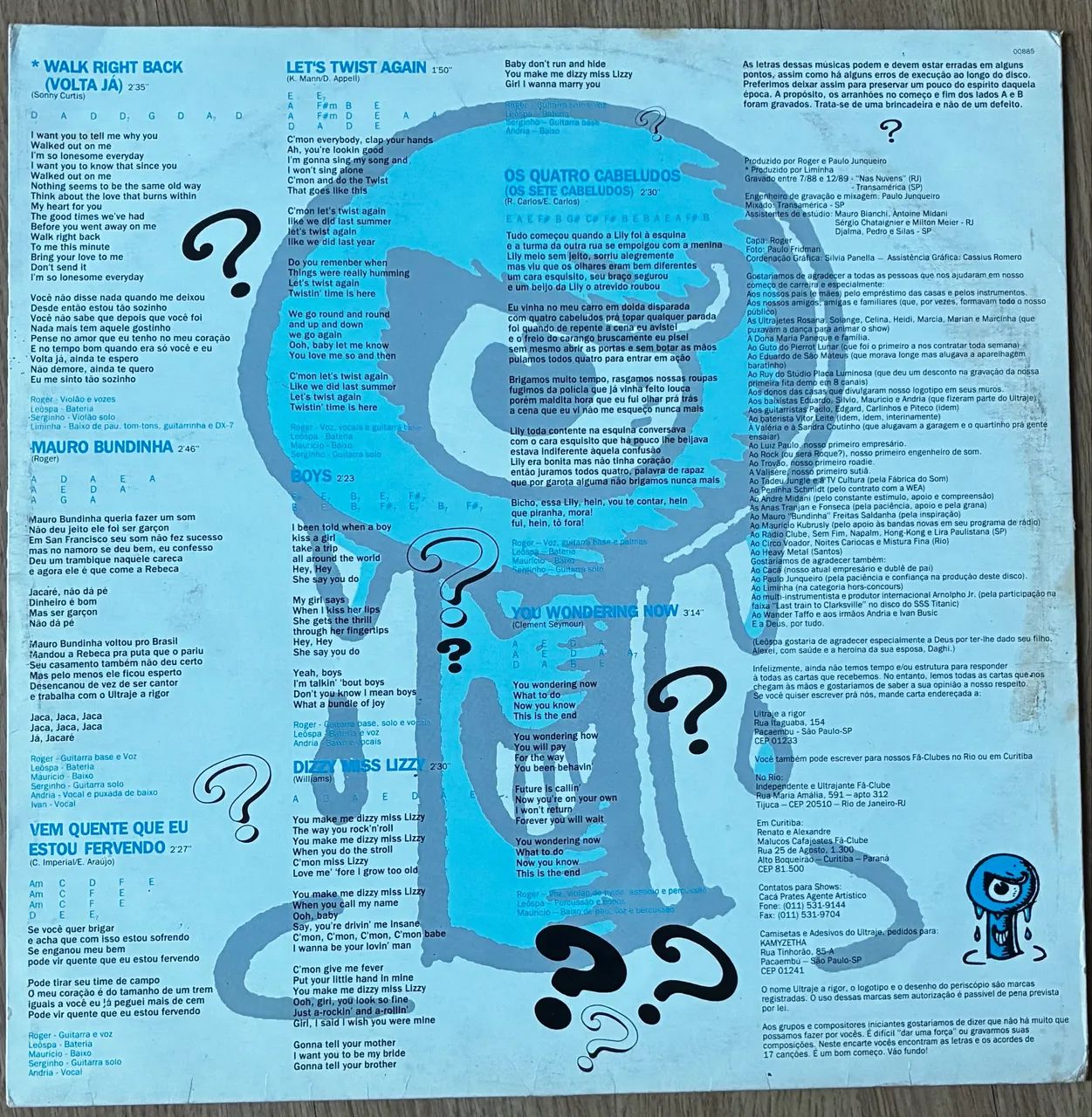 Disco de vinil Porque Ultraje a Rigor? - Foto 4