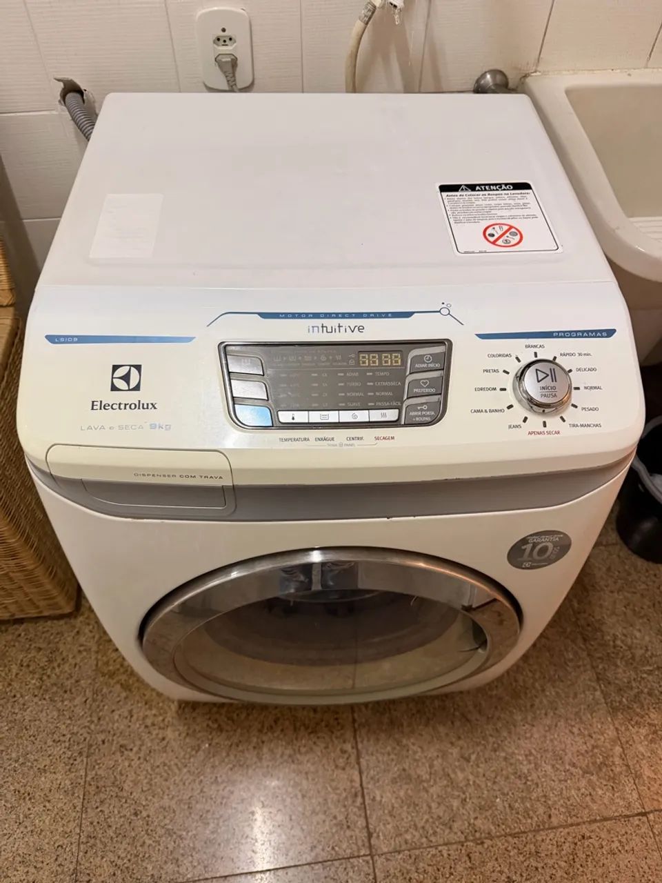 Lava e Seca Electrolux Intuitive 9kg  - Foto 4