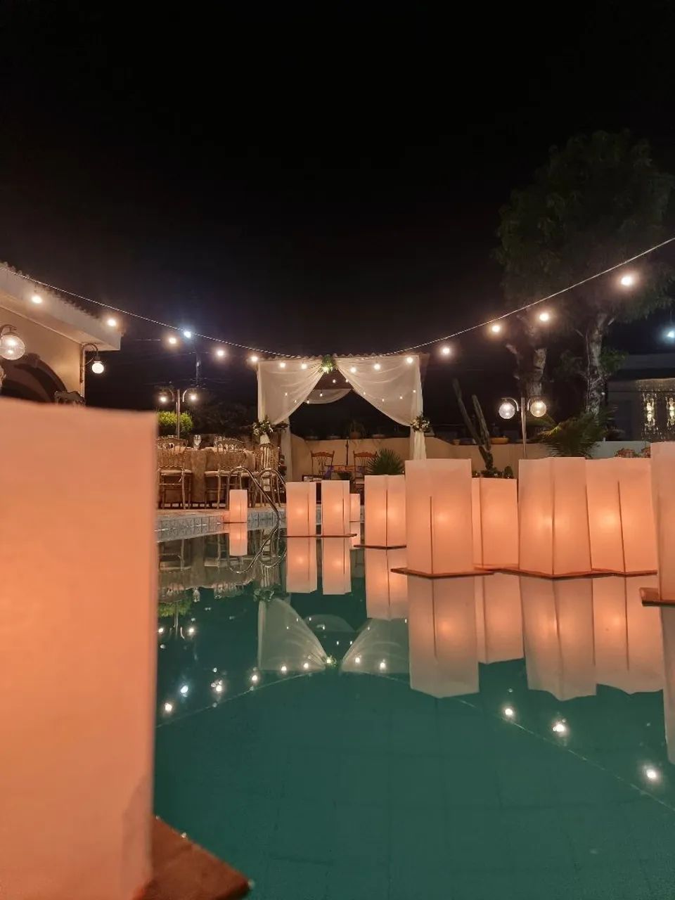 Iluminação e decoração de casamento  - Foto 3