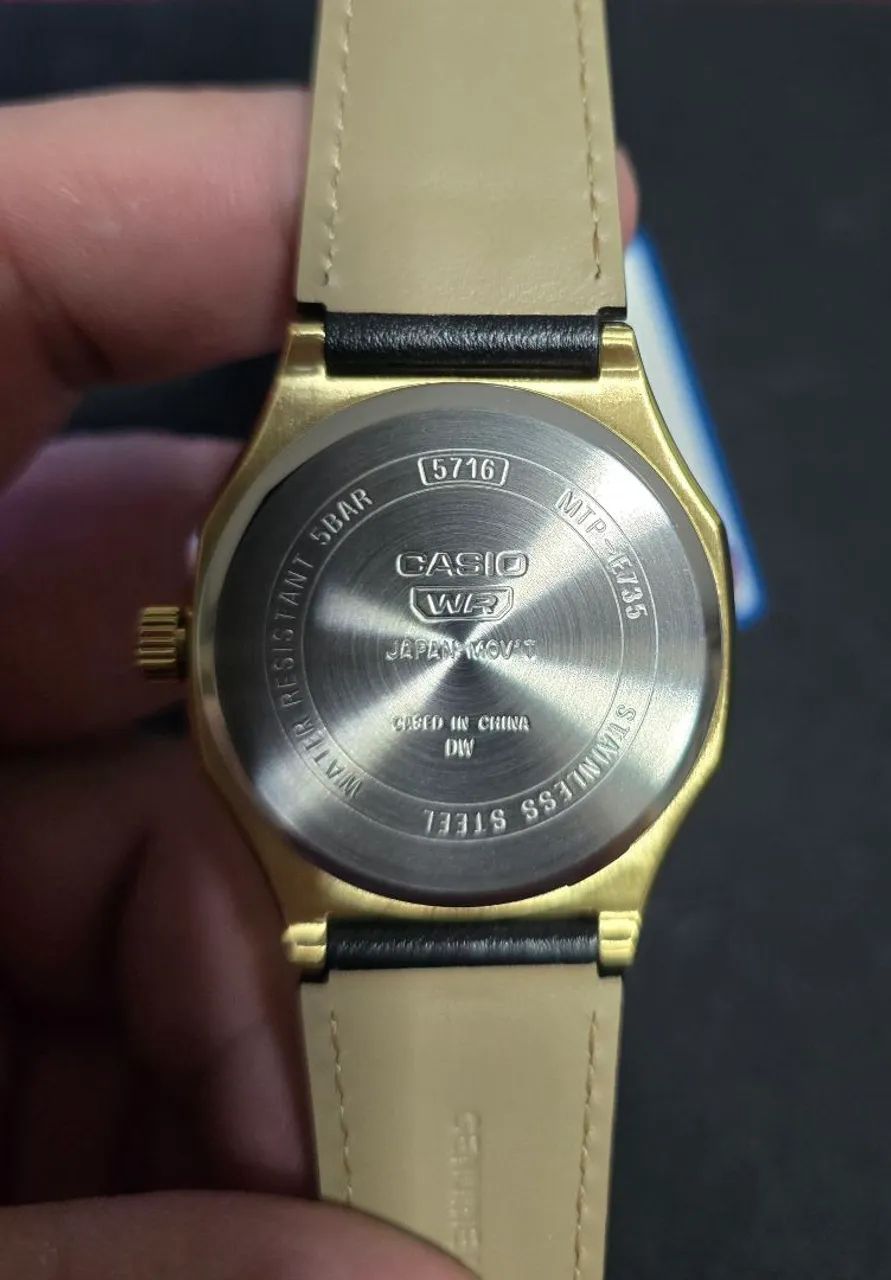 Relógio Casio MTP-E735GL-1AV - Foto 3