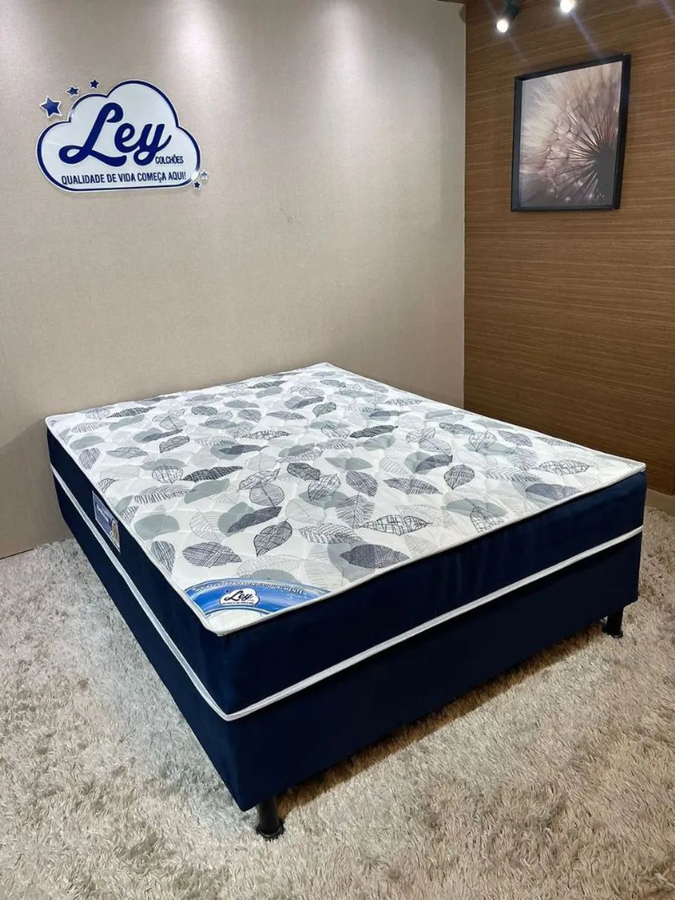 Cama box colchão  mola ensacadas, 1 ano de garantia  - Foto 6