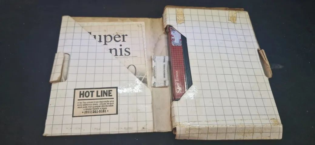 Super Tennis - Master System - Foto 2