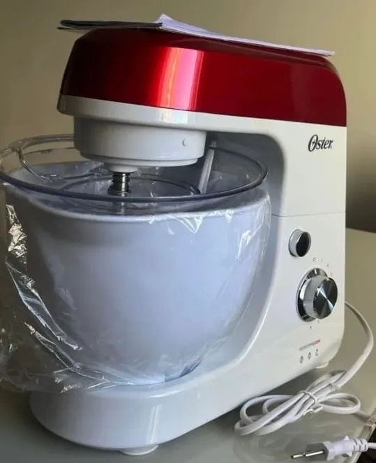 Batedeira Planetária Oster Vermelha *110V*