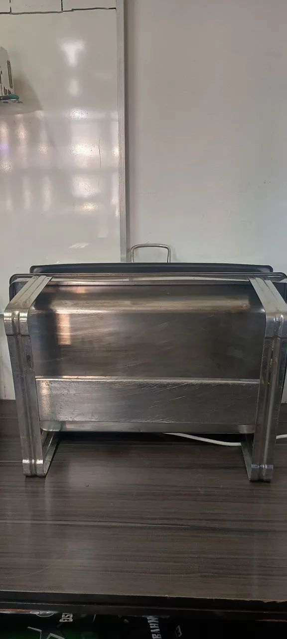 Réchaud inox com duas cubas - Foto 3