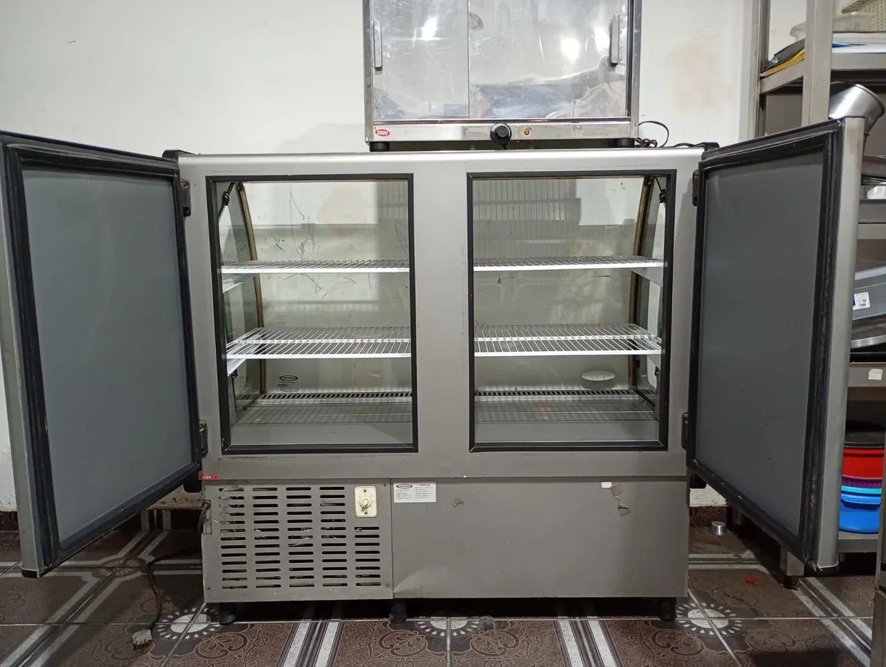  Vitrine refrigerado comercial