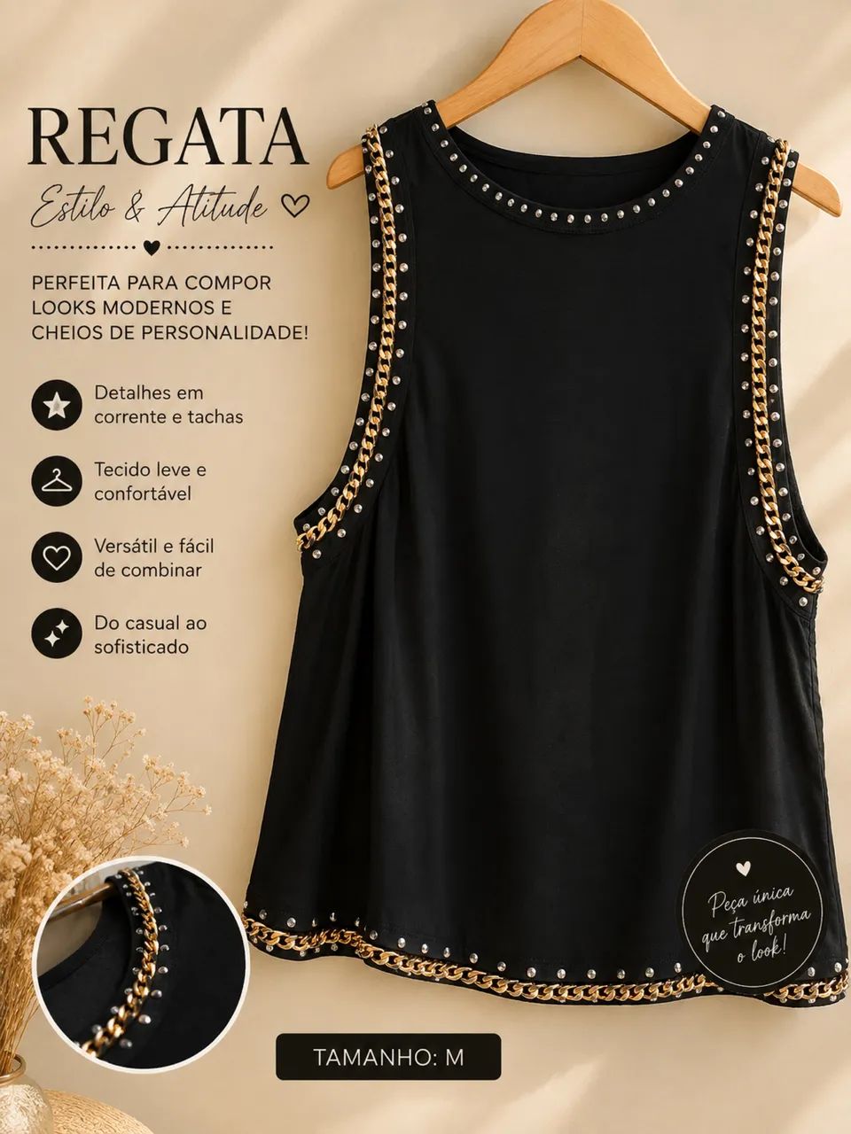 Vendo blusa customizada 