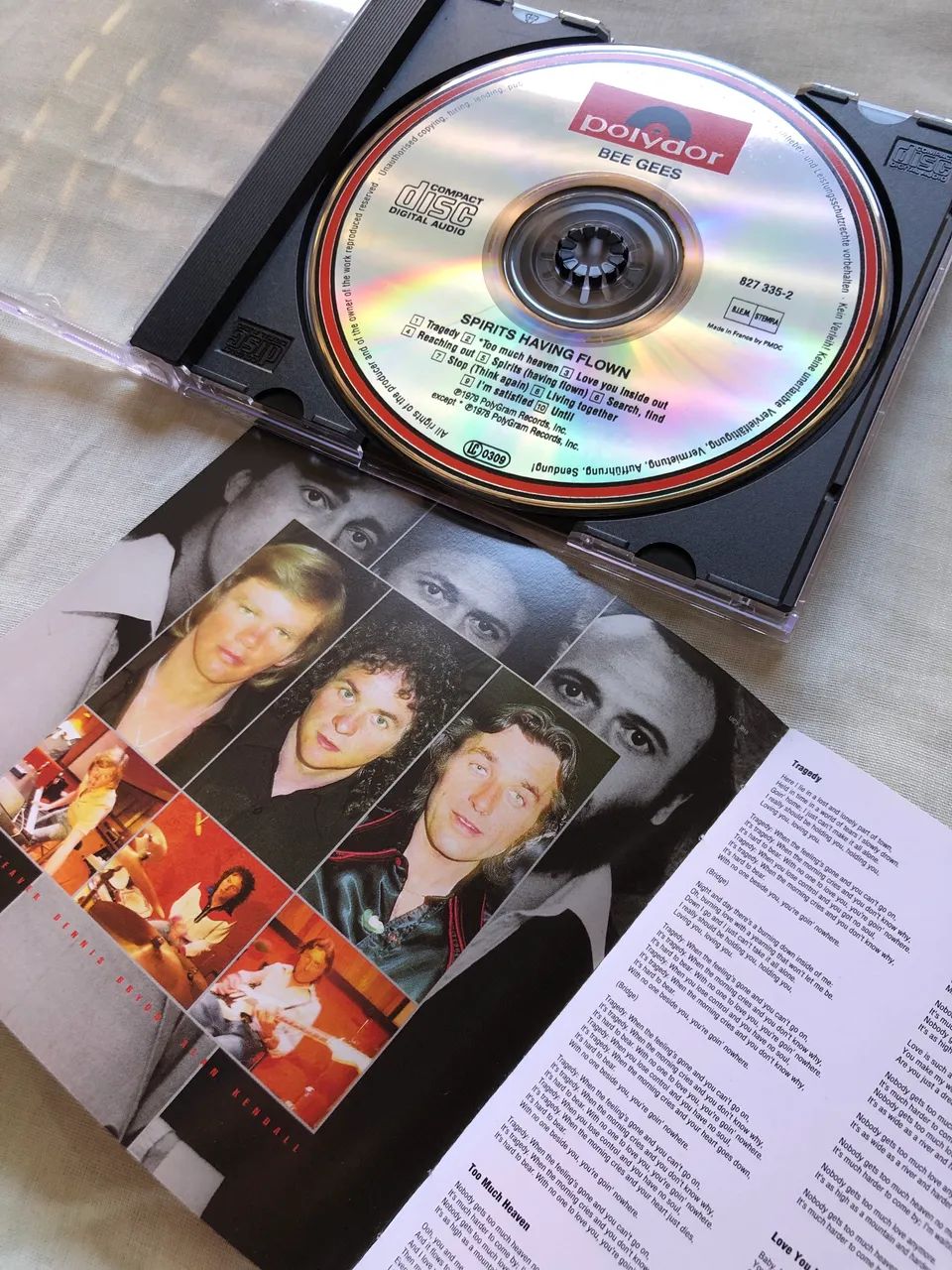 CD Bee Gees - Spirits Having Flown - Foto 5