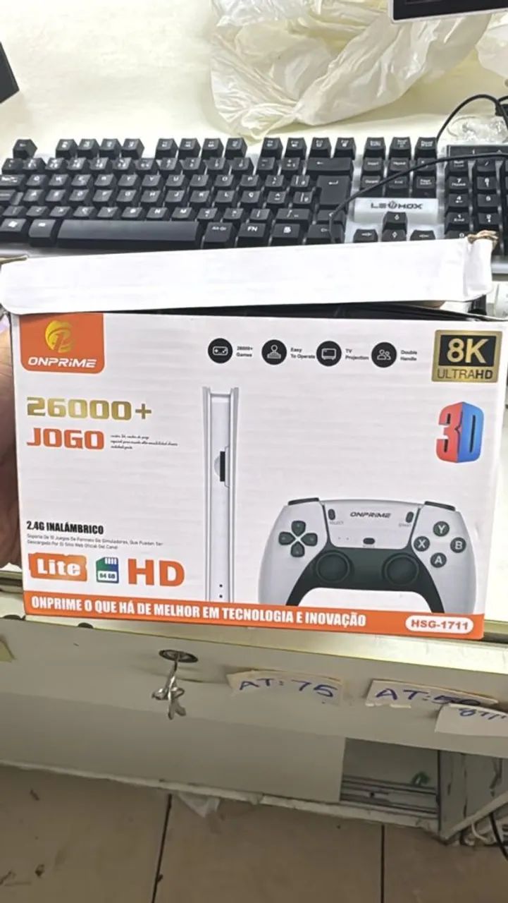 Game stick retrô com 2 controles - Foto 2