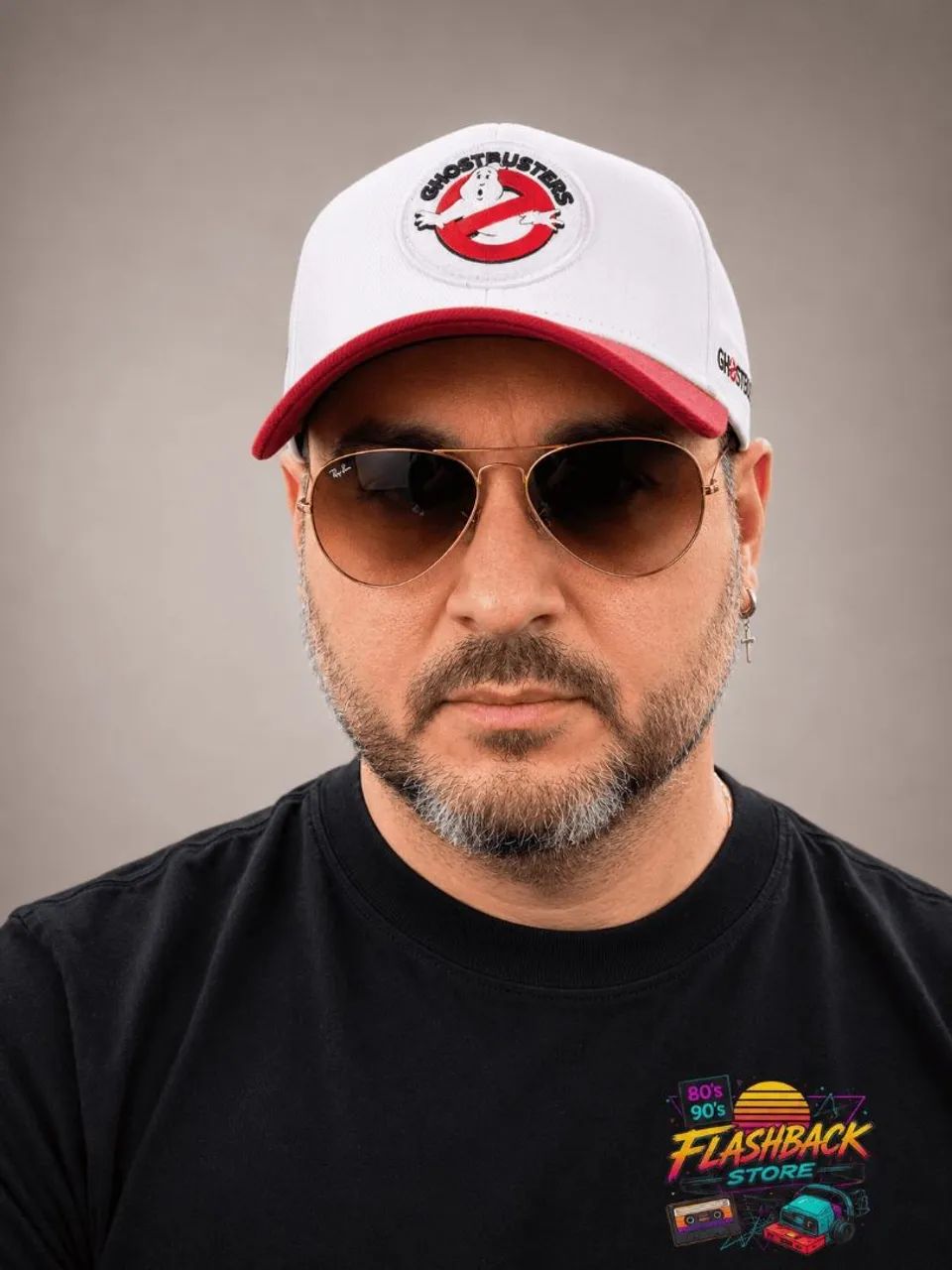 Bone Caça Fantasma Ghostbuster anos 80 e 90 - Foto 3