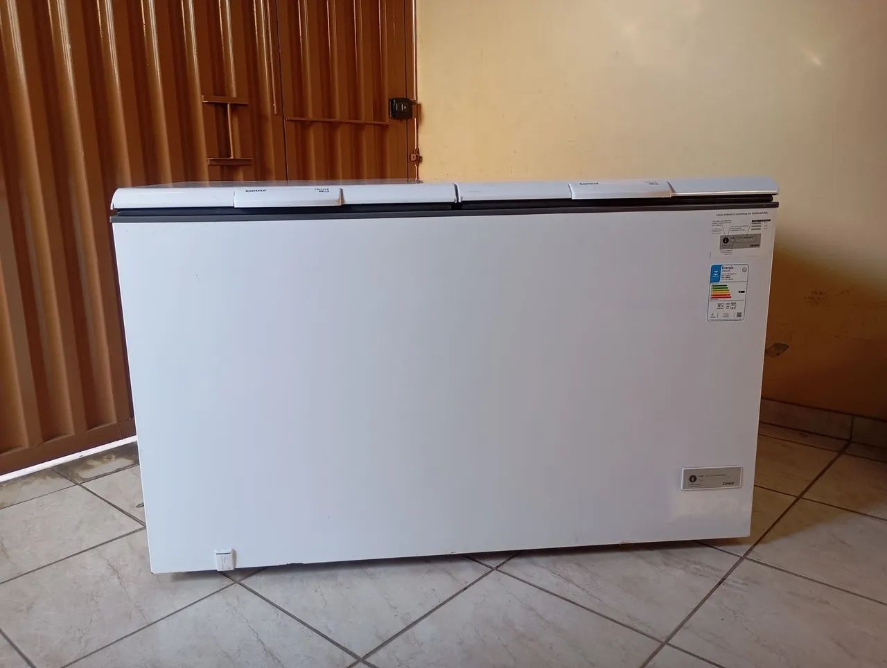 Freezer horizontal 2 portas 534 litros 