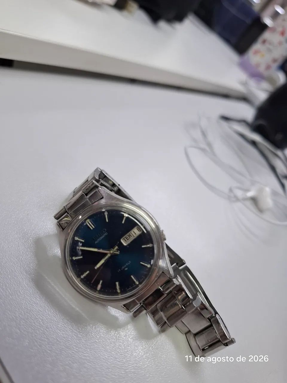 Relogio Seiko 17 rubis automático lindo - Foto 5