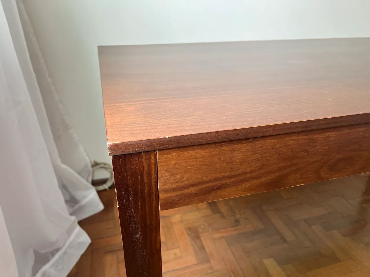 Mesa de Madeira Retangular Grande - Foto 3