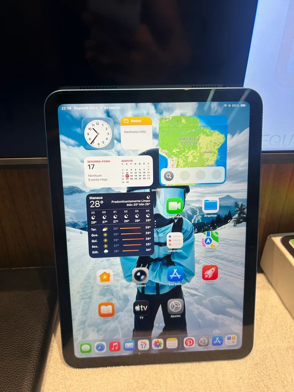 iPad A16 Novinho  - Foto 4